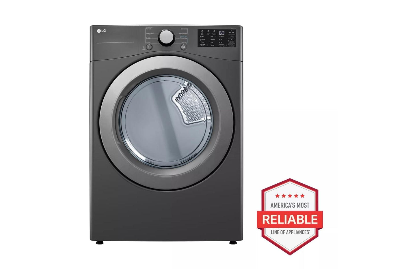 7.4 cu. ft. Ultra Large Capacity Electric Dryer