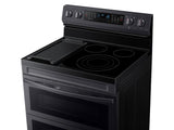 6.3 cu. ft. Smart Freestanding Electric Range with Flex Duo™, No-Preheat Air Fry & Griddle in Black Stainless Steel