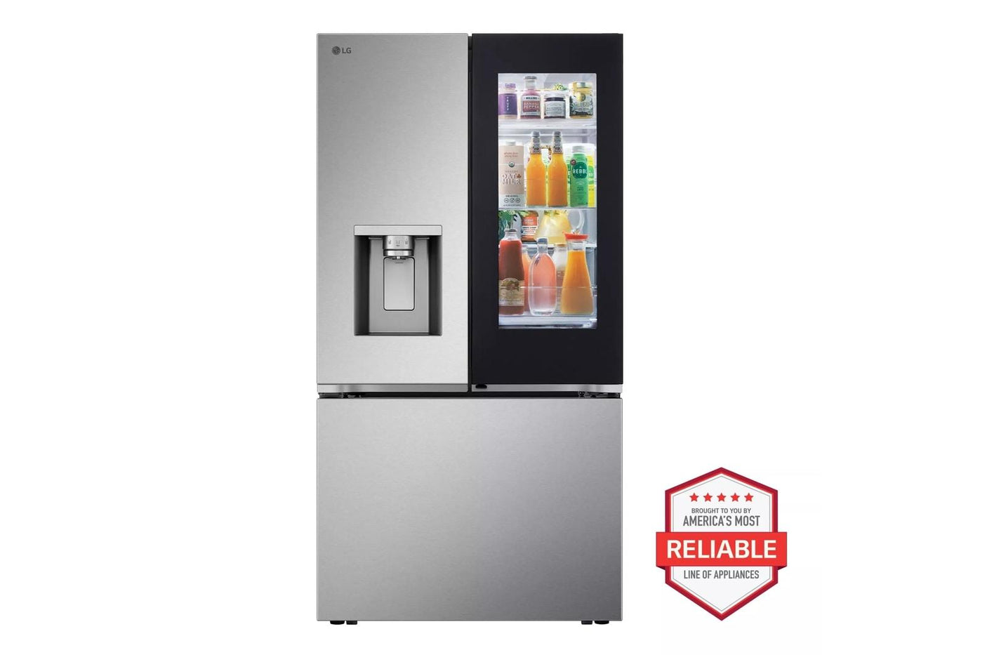 31 cu. ft. Smart Standard-Depth MAX™ French Door Refrigerator with InstaView® Door-in-Door®