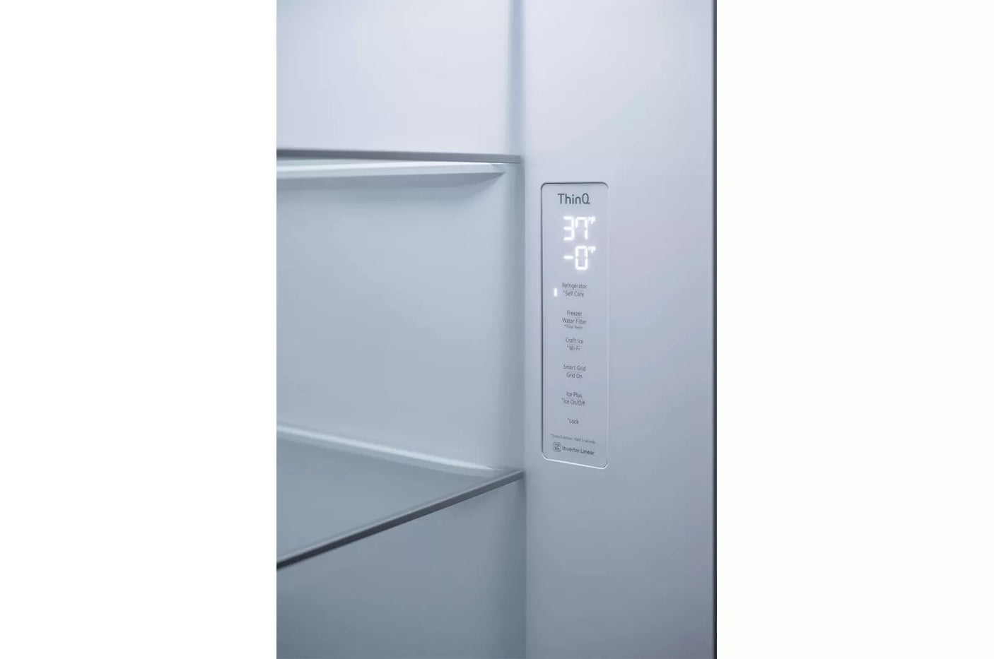 23 cu. Ft. Side-By-Side Counter-Depth InstaView® Refrigerator with Craft Ice™