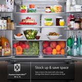 30 cu. ft. Smart Standard-Depth MAX™ 4-Door French Door Refrigerator with Full-Convert Drawer™