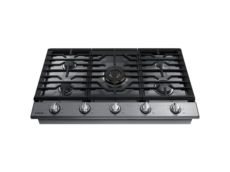 36" Smart Gas Cooktop with 22K BTU Dual Power Burner in Stainless Steel