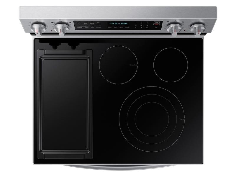 6.3 cu. ft. Smart Freestanding Electric Range with No-Preheat Air Fry, Convection+ & Griddle in Stainless Steel