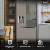 26 cu. ft. Smart Mirror InstaView® Counter-Depth MAX™ French Door Refrigerator with Four Types of Ice