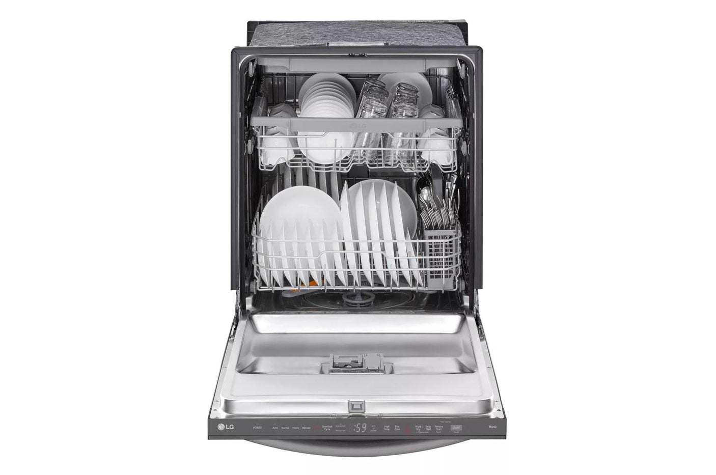 Top-Control Dishwasher with 1-Hour Wash & Dry, QuadWash® Pro, and Dynamic Heat Dry™