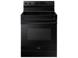 6.3 cu. ft. Smart Freestanding Electric Range with No-Preheat Air Fry & Convection in Black