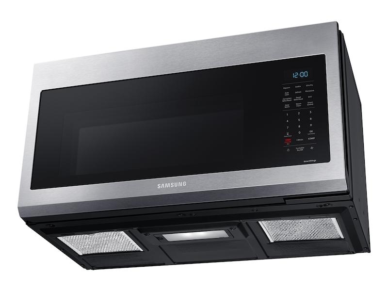 1.7 cu ft. Smart Over-the-Range Microwave with Convection & Slim Fry™ in Stainless Steel