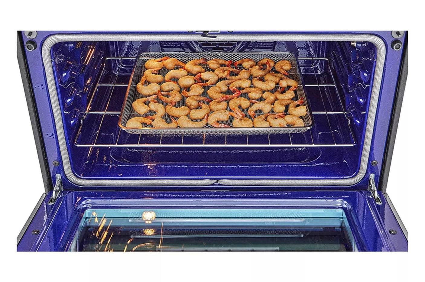 7.3 cu. ft. Smart Electric Double Oven Slide-in Range with InstaView®, ProBake® Convection, Air Fry, and Air Sous Vide