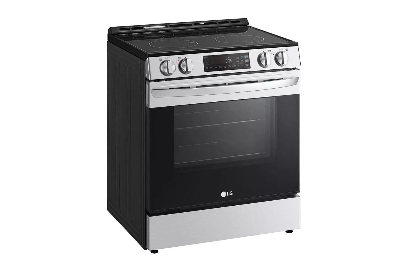 6.3 cu ft. Smart Wi-Fi Enabled Electric Slide-in Range with EasyClean®