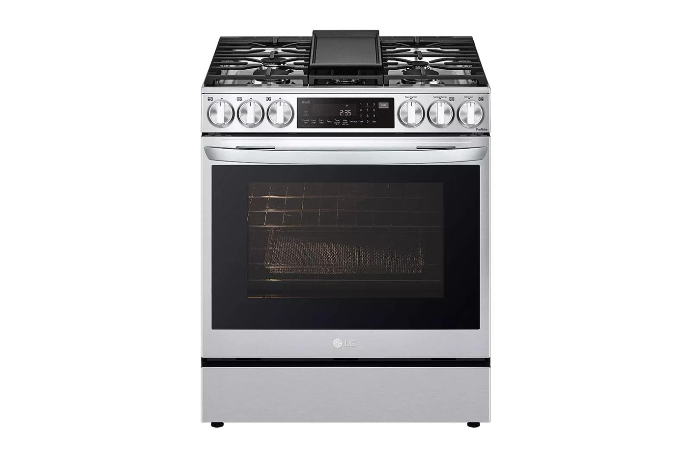 6.3 cu ft. Smart wi-fi Enabled ProBake Convection® InstaView® Gas Slide-In Range with Air Fry