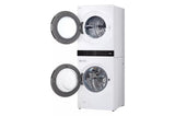 Single Unit LG WashTower™ with Center Control™ 5.0 cu. ft. Front Load Washer and 7.8 cu. ft. Electric Ventless Heat Pump Dryer