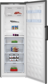 28" Manhattan Grey Upright Freezer