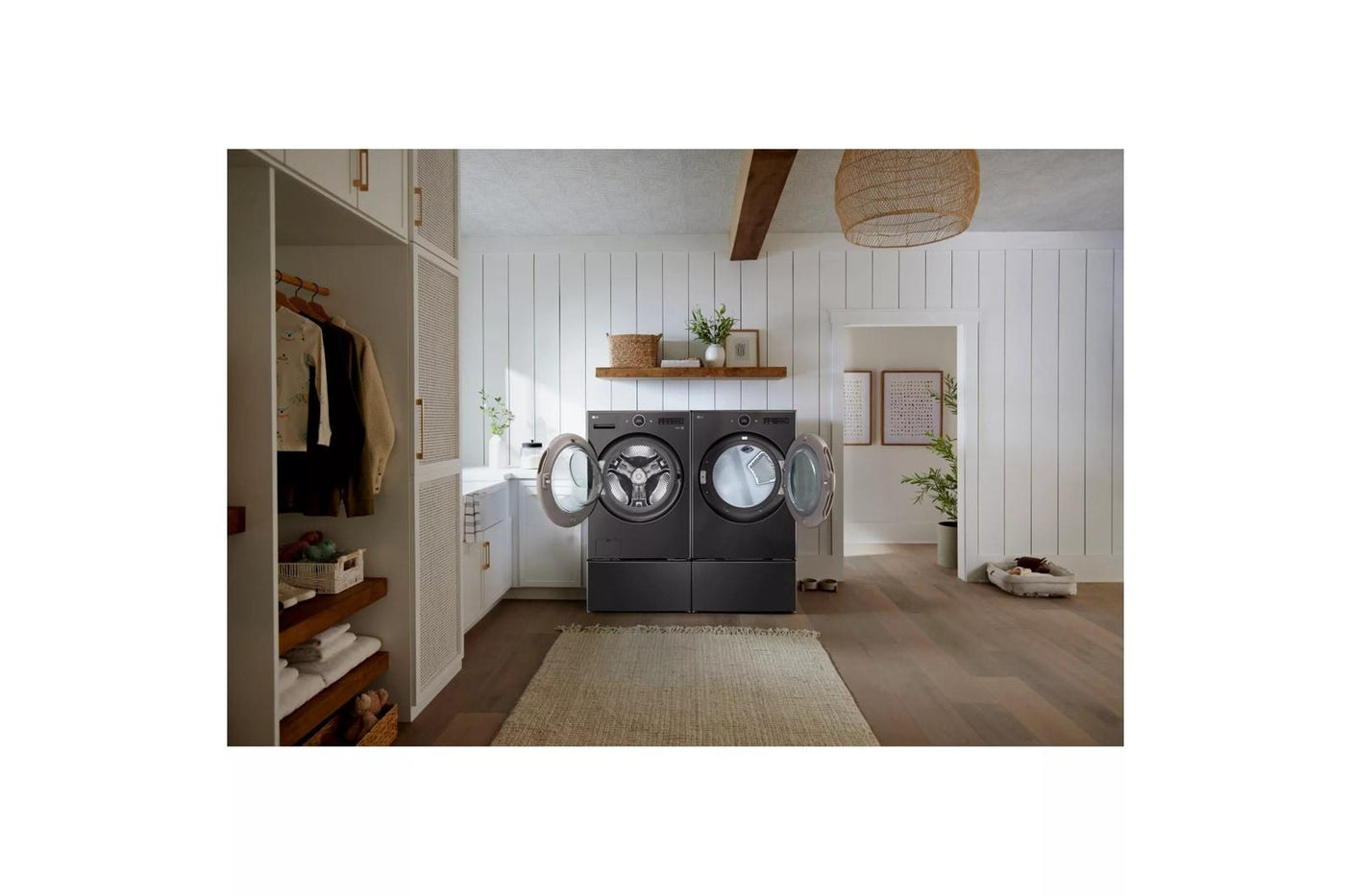 5.0 cu. ft. Mega Capacity Smart Front Load Energy Star Washer with TurboWash® 360(degree) and AI DD® Built-In Intelligence