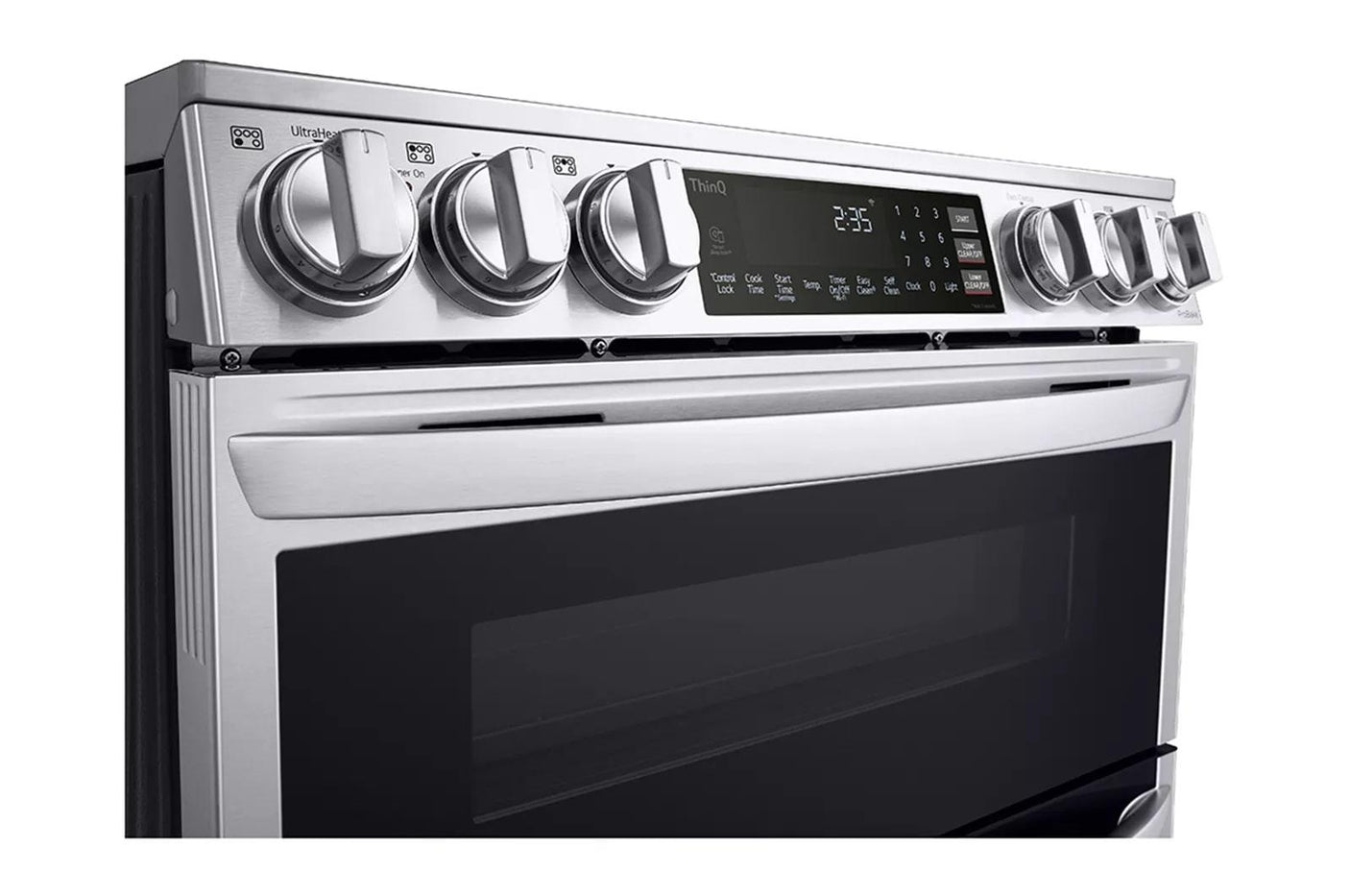 7.3 cu. ft. Smart Electric Double Oven Slide-in Range with InstaView®, ProBake® Convection, Air Fry, and Air Sous Vide