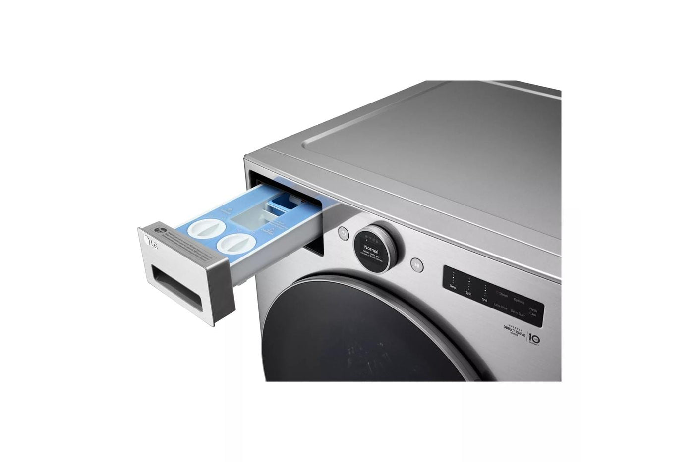 4.5 cu.ft. Smart Front Load Washer with TurboWash® 360(degree), Built-In Intelligence and ezDispense®