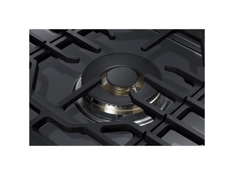 30" Smart Gas Cooktop with 22K BTU Dual Power Burner in Stainless Steel