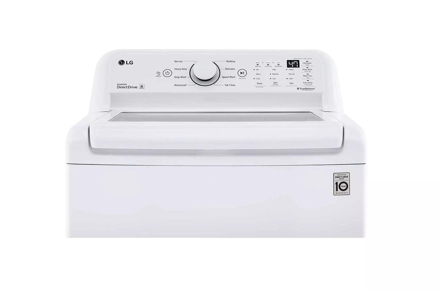 4.5 cu. ft. Ultra Large Capacity Top Load Washer with TurboDrum™ Technology