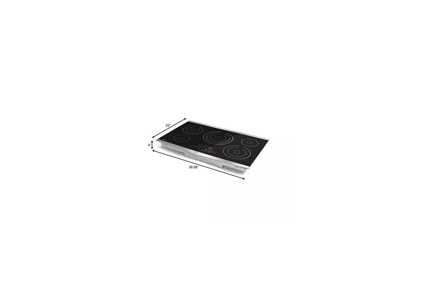 36" Electric Cooktop with UltraHeat™ 3.0kW Element