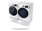 7.5 cu. ft. Electric Dryer in White