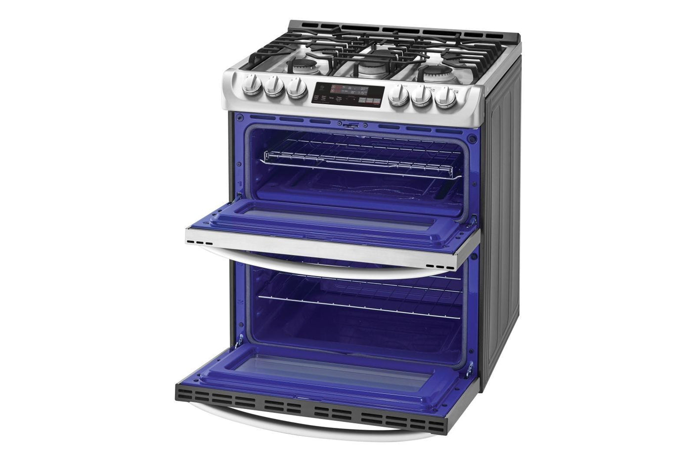 6.9 cu. ft. Smart wi-fi Enabled Gas Double Oven Slide-In Range with ProBake Convection® and EasyClean®