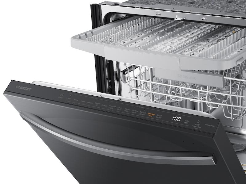 AutoRelease Smart 42dBA Dishwasher with StormWash+™ and Smart Dry in Black Stainless Steel