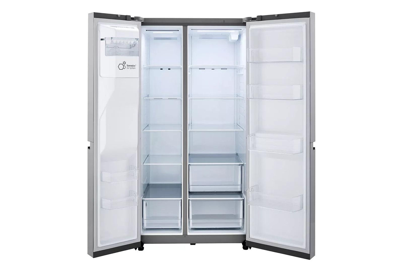 23 cu. ft. Side-by-Side Counter-Depth Refrigerator with Smooth Touch Dispenser