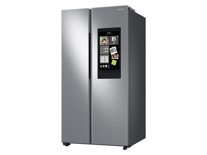 27.3 cu. ft. Smart Side-by-Side Refrigerator with Family Hub™ in Stainless Steel