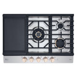 LG STUDIO 30" UltraHeat™ Gas Cooktop with EasyClean®