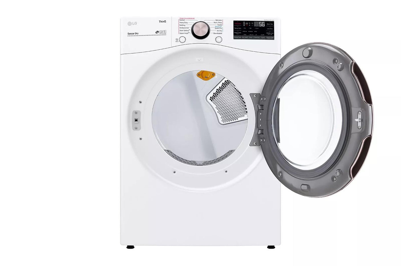 7.4 cu. ft. Ultra Large Capacity Smart wi-fi Enabled Front Load Electric Dryer with TurboSteam™ and Built-In Intelligence