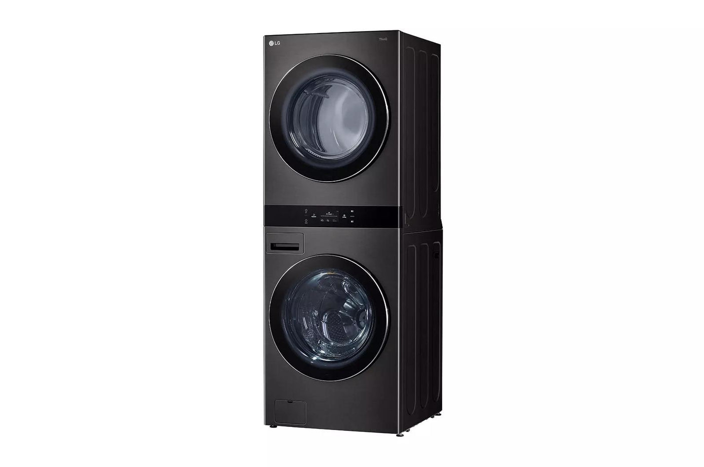 Single Unit Front Load LG WashTower™ with Center Control® 5.0 cu.ft. Washer & 7.4 cu.ft. Gas Dryer