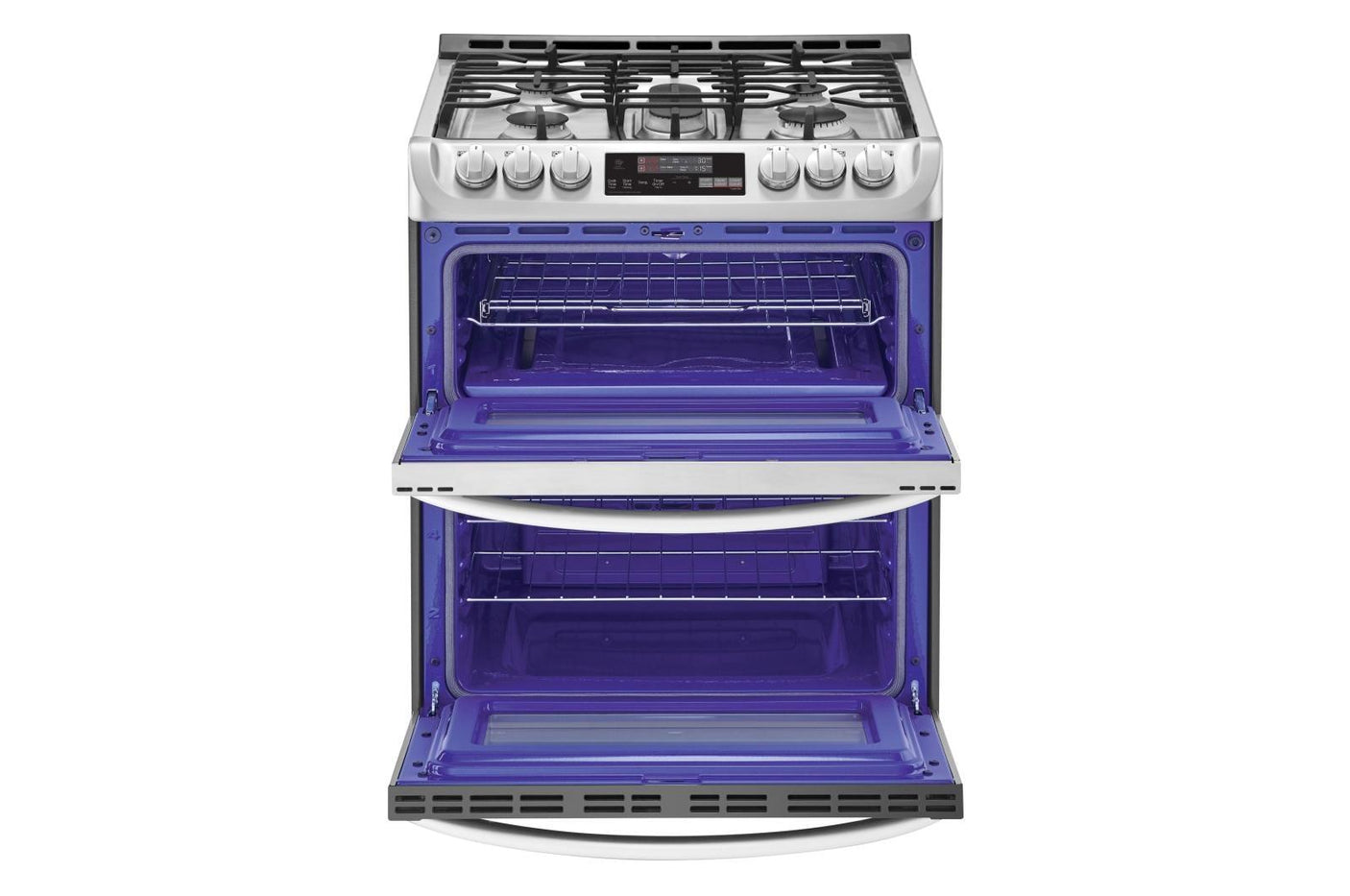 6.9 cu. ft. Smart wi-fi Enabled Gas Double Oven Slide-In Range with ProBake Convection® and EasyClean®