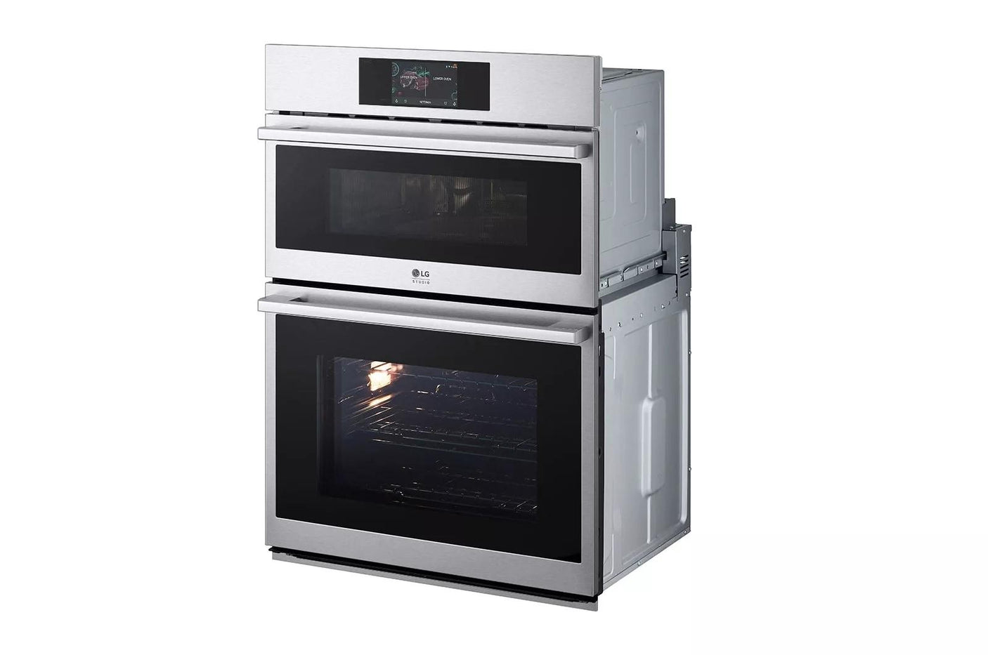 LG STUDIO 1.7/4.7 cu. ft. Combination Double Wall Oven with Air Fry