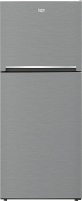 28" Freezer Top Stainless Steel Refrigerator with Auto Ice Maker