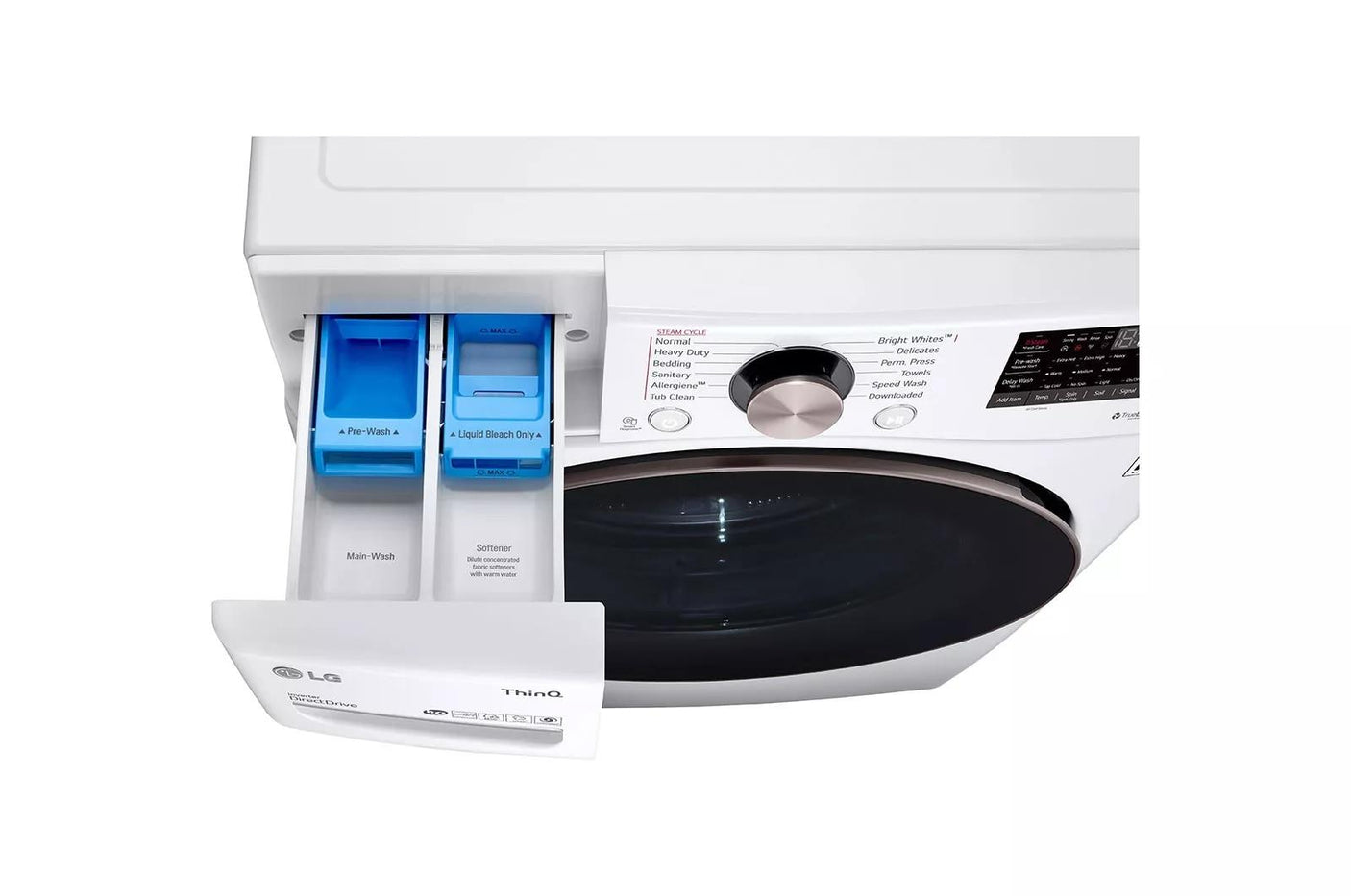 4.5 cu. ft. Ultra Large Capacity Smart wi-fi Enabled Front Load Washer with TurboWash™ 360(degree) and Built-In Intelligence