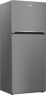 28" Freezer Top Stainless Steel Refrigerator with Auto Ice Maker