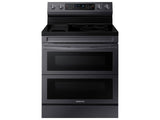 6.3 cu. ft. Smart Freestanding Electric Range with Flex Duo™, No-Preheat Air Fry & Griddle in Black Stainless Steel