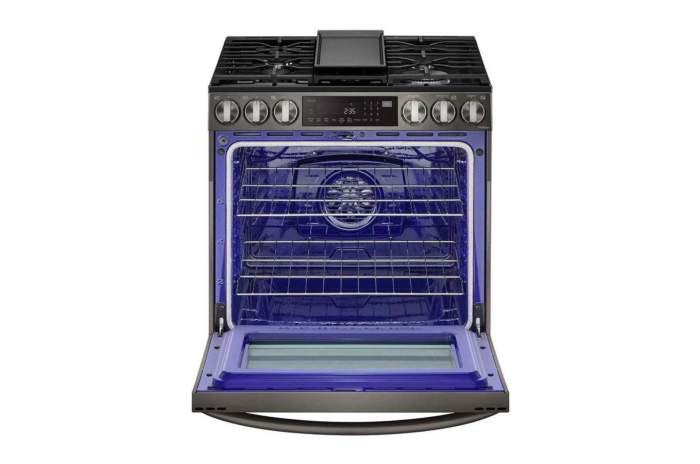 6.3 cu. ft. Smart Dual Fuel Slide-in Range with InstaView®, ProBake Convection®, and Air Fry