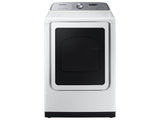 7.4 cu. ft. Smart Electric Dryer with Steam Sanitize+ in White