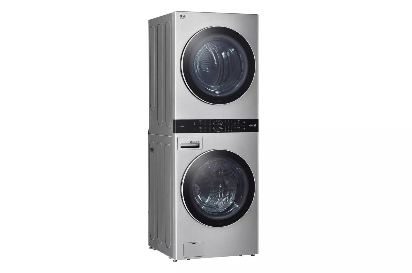 LG STUDIO Single Unit Front Load WashTower™ with Center Control™ 5.0 cu. ft. Washer and 7.4 cu. ft. Gas Dryer