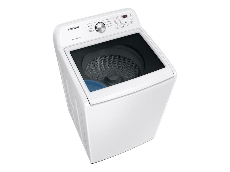 4.4 cu. ft. Top Load Washer with ActiveWave™ Agitator and Soft-Close Lid in White