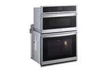 1.7/4.7 cu. ft. Smart Combination Wall Oven with InstaView®, True Convection, Air Fry, and Steam Sous Vide