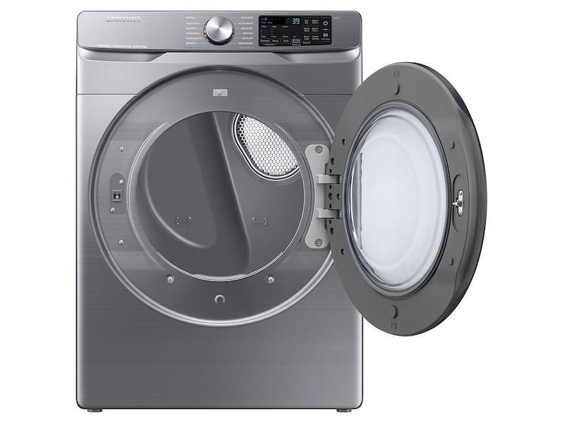 7.5 cu. ft. Smart Electric Dryer with Steam Sanitize+ in Platinum