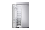 LG STUDIO 26 cu. ft. Smart Side-by-Side Built-In Refrigerator with Ice & Water Dispenser