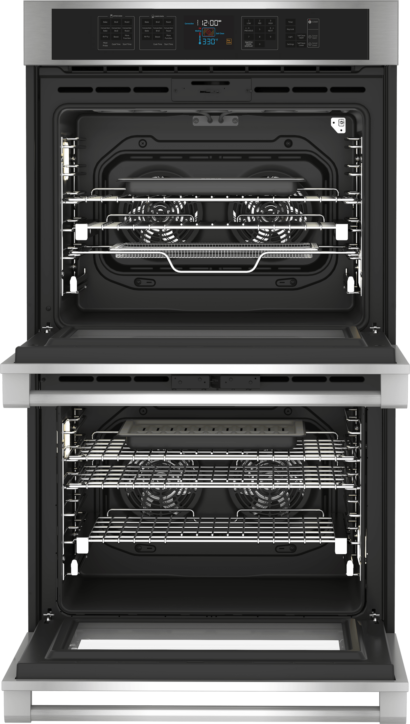 30" Stainless Steel Double Wall Oven