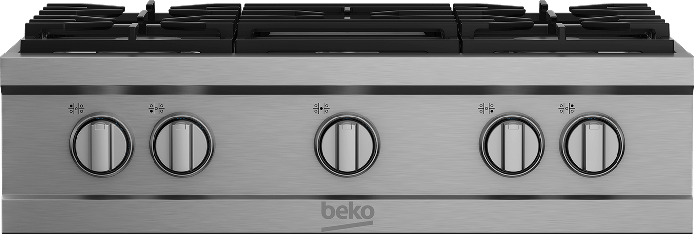 30" Stainless Steel Pro-Style Built-in Gas Range Top