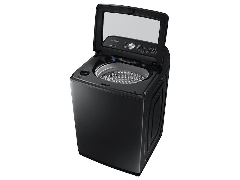 5.0 cu. ft. Capacity Top Load Washer with Active WaterJet in Brushed Black