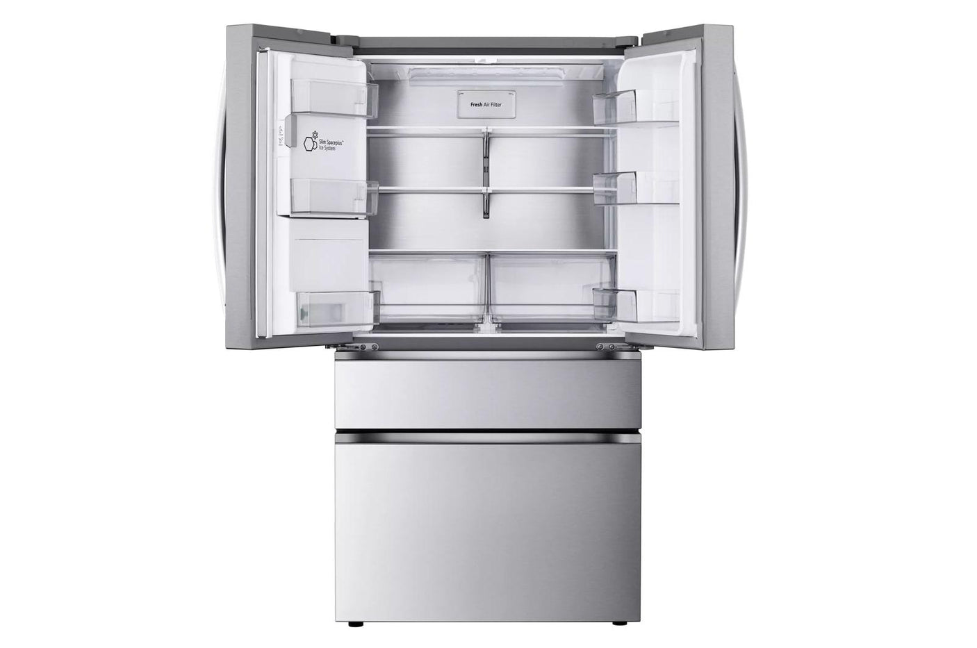 25 cu. ft. Smart Counter-Depth MAX™ 4-Door French Door Refrigerator with Full-Convert Drawer™