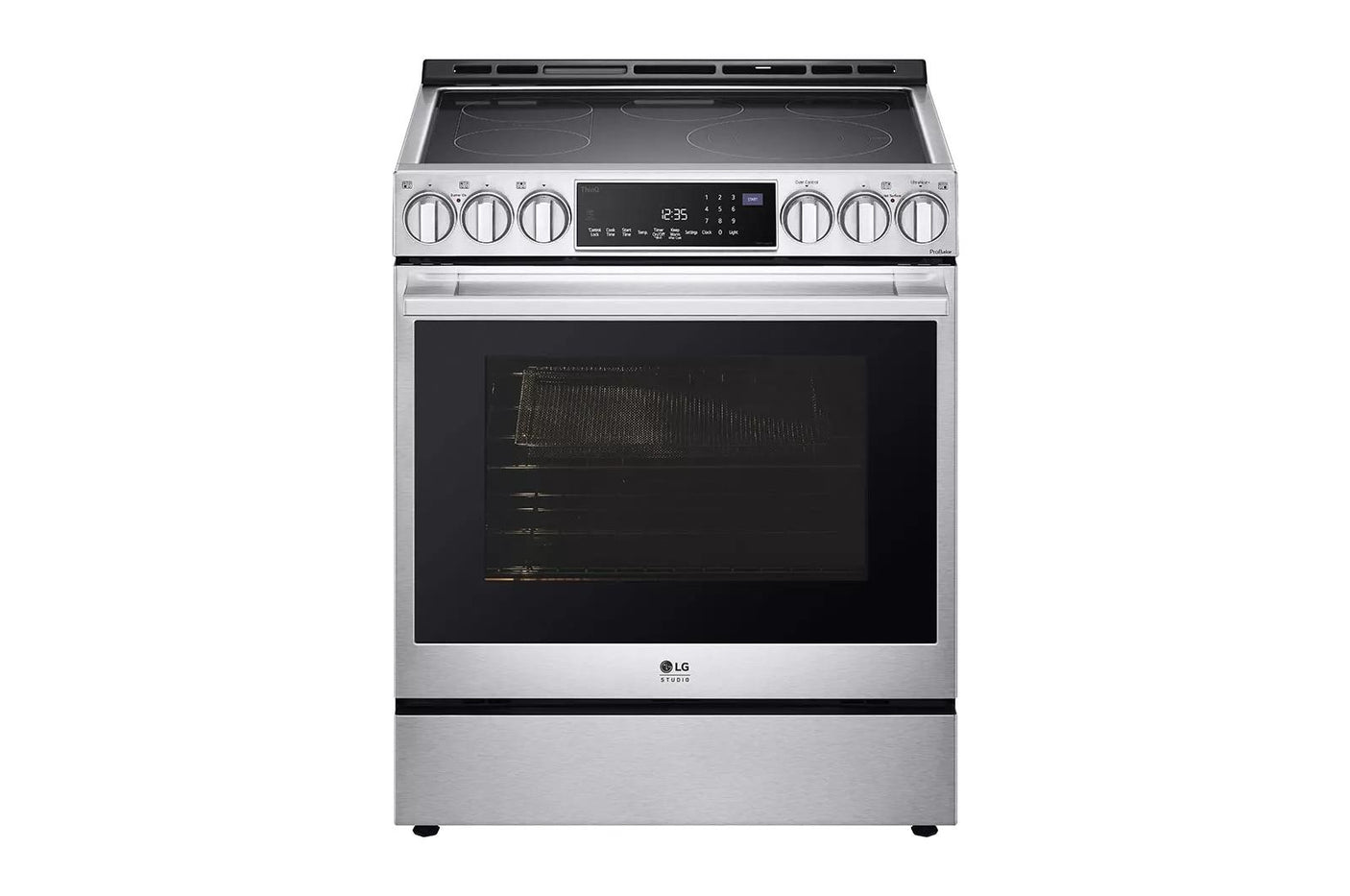 LG STUDIO 6.3 cu. ft. InstaView® Electric Slide-in Range with ProBake Convection® and Air Fry