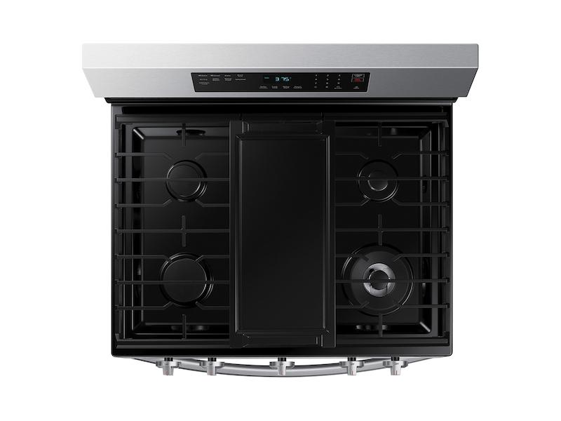 6.0 cu. ft. Smart Freestanding Gas Range with No-Preheat Air Fry & Convection in Stainless Steel