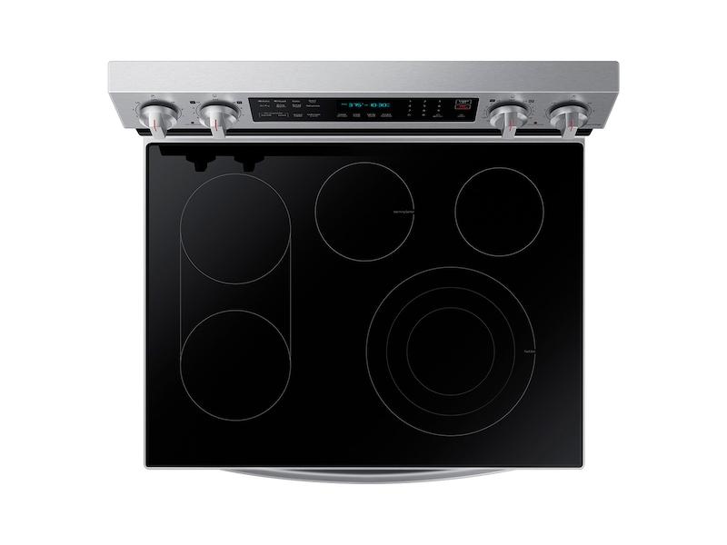 6.3 cu. ft. Smart Freestanding Electric Range with No-Preheat Air Fry, Convection+ & Griddle in Stainless Steel